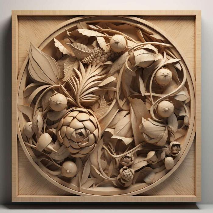 نموذج ثلاثي الأبعاد لآلة CNC 3D Art 